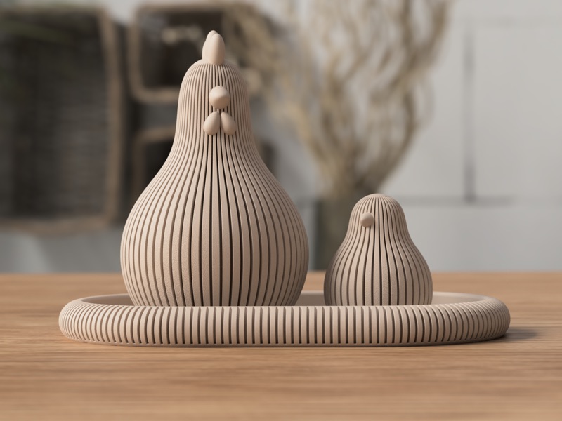 Japandi Decorative Tray